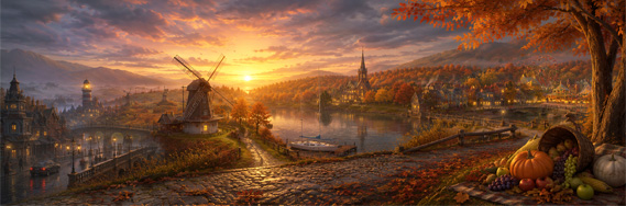 Alle Farben des Herbstes