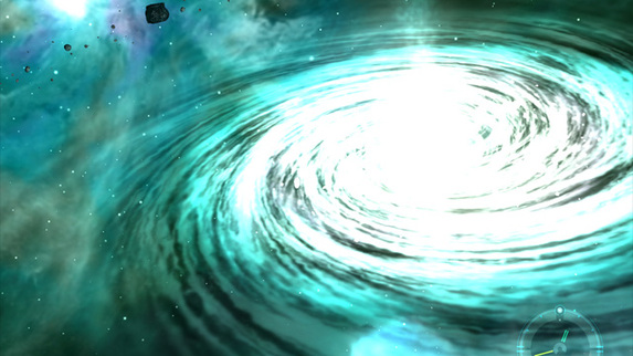 Kosmos 3D Bildschirmschoner - Deep Space - Eine neue Galaxie kommt auf